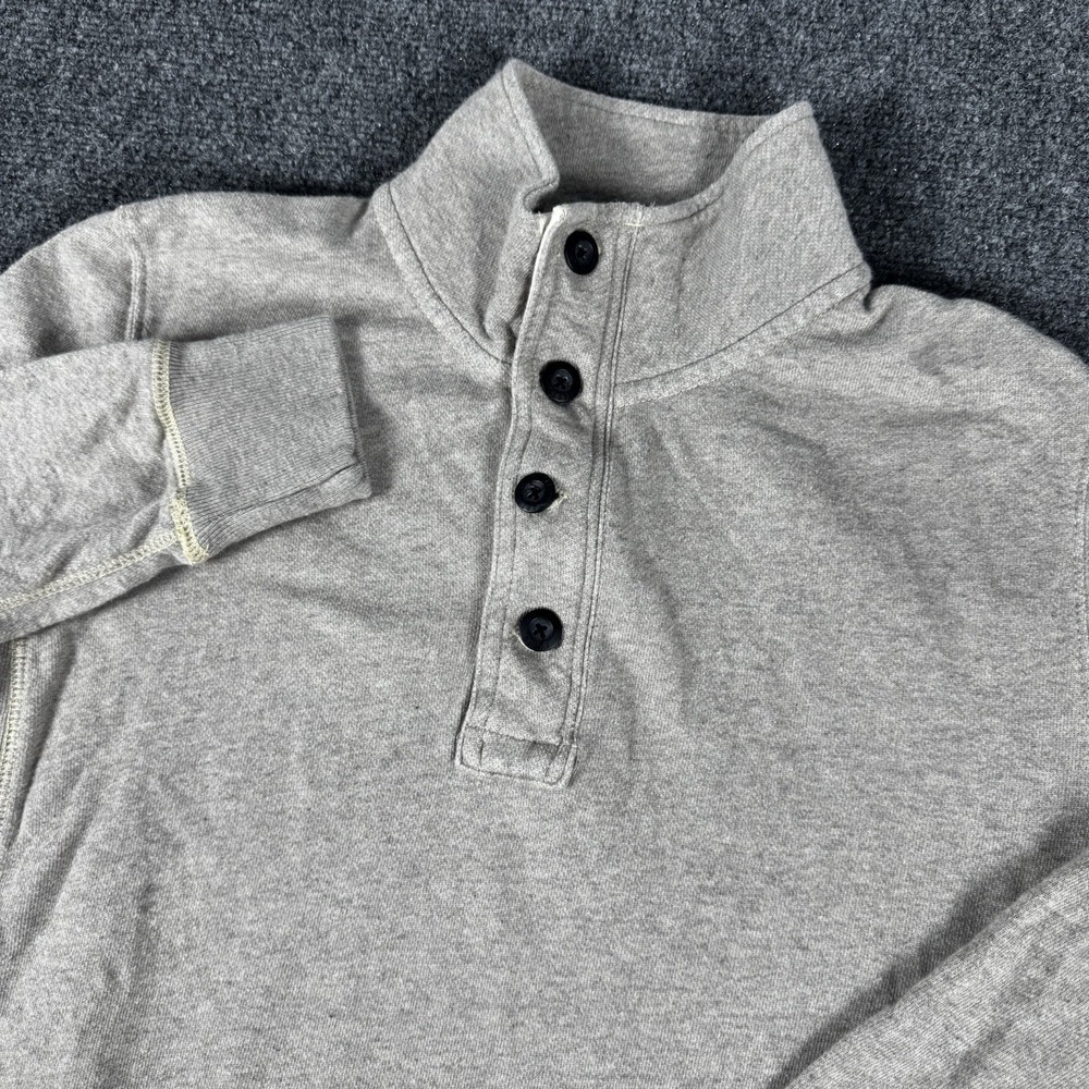 American Eagle Outfitters Henley Pullover Sweater Mens M Y2K Vintage Classic - Picture 1 of 7